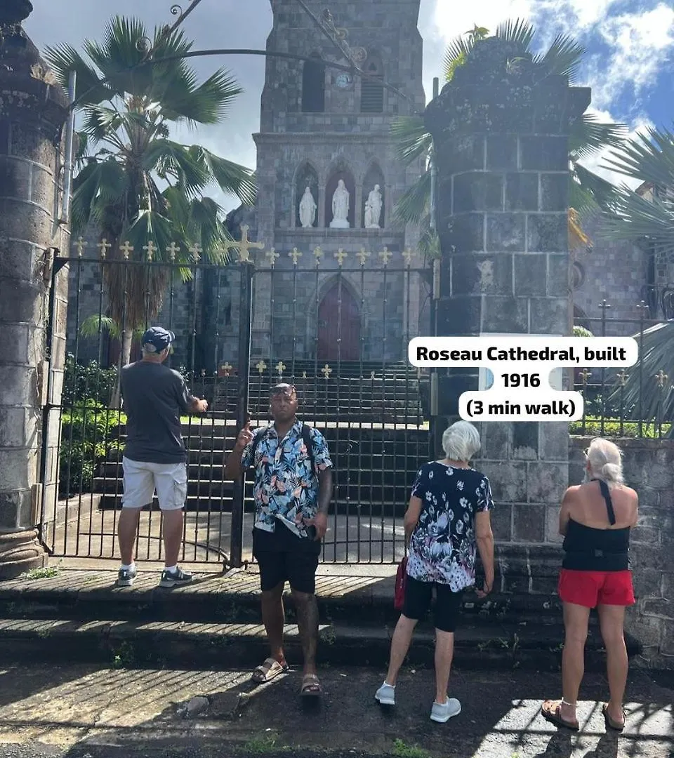 La Caille Creole Apartman Roseau Dominika